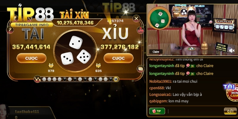 Tài xỉu TIP88 là gì?